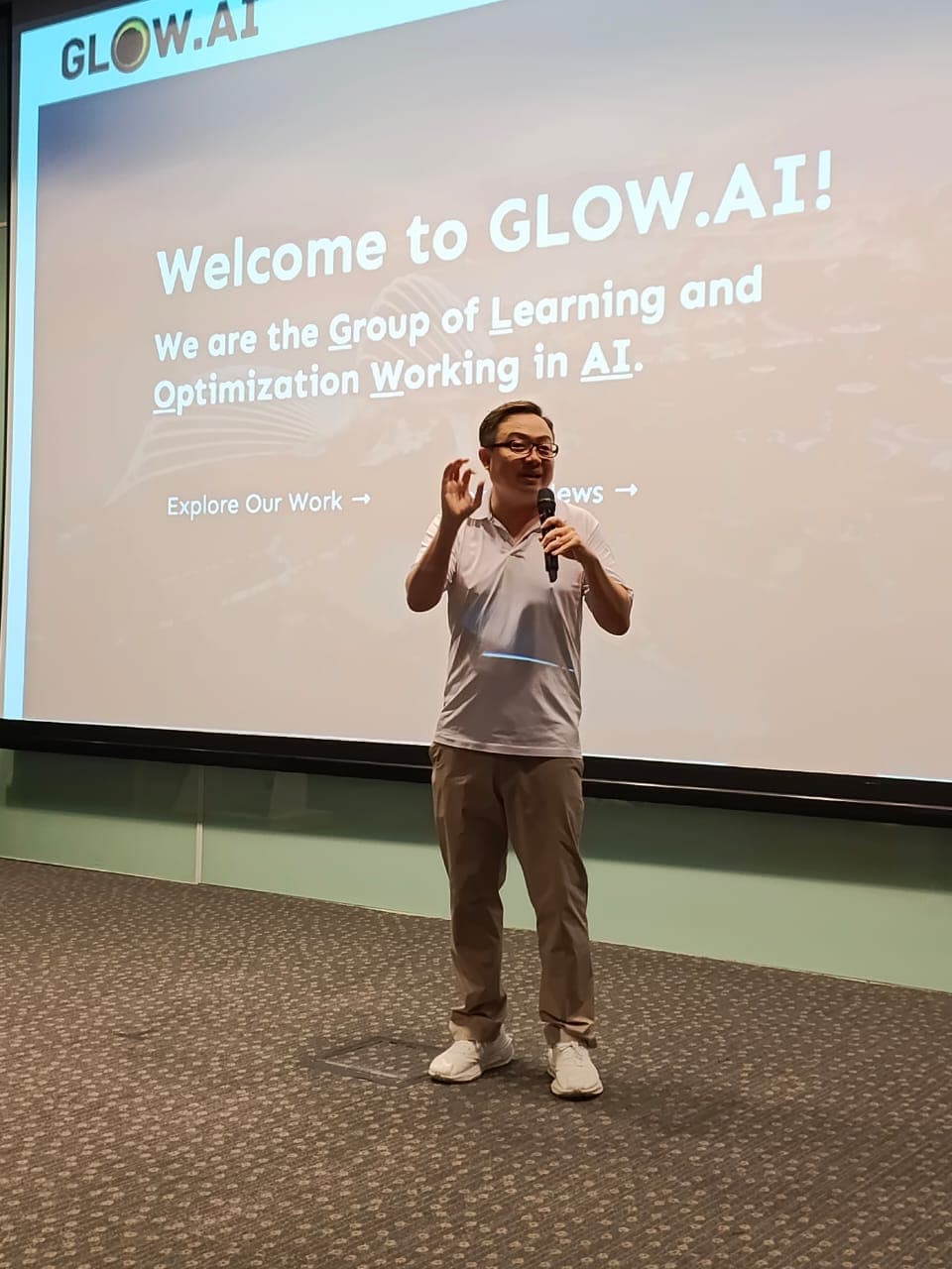 Talk by Prof Bryan Low