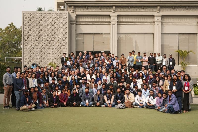 With fellow attendees at NetSciX 2025