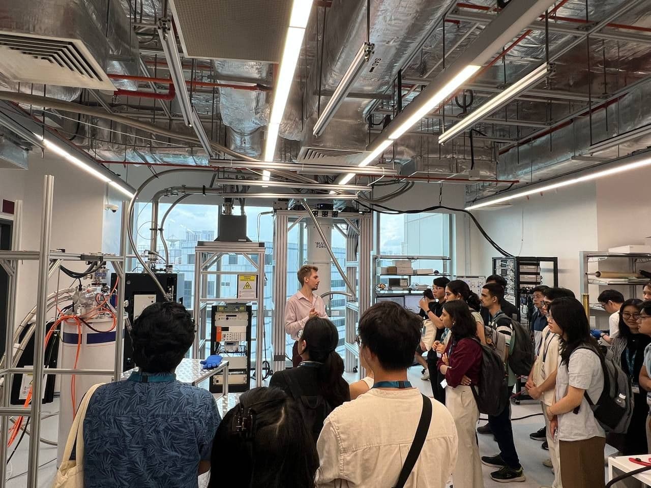 Inside an NUS research lab